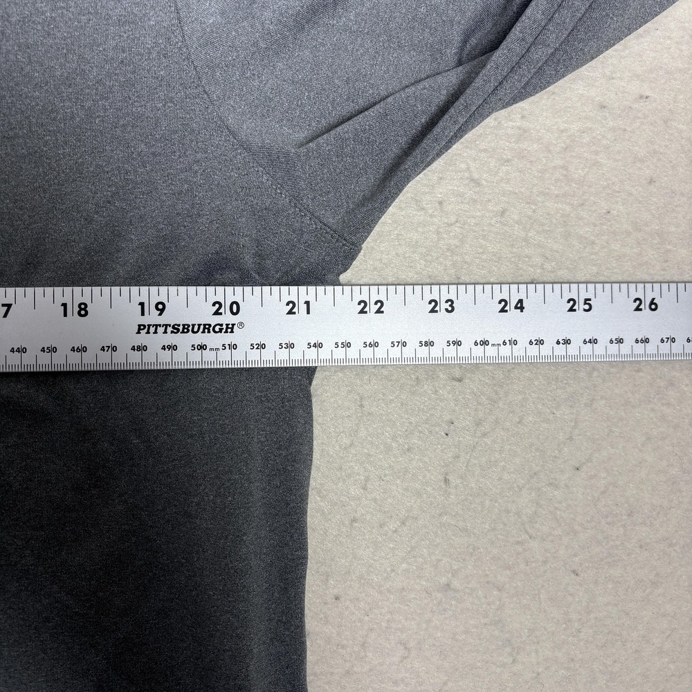 Nike Boise State Broncos Hoodie Performance Shirt Men L Gray Dri Fit Team Issued - Picture 7 of 9